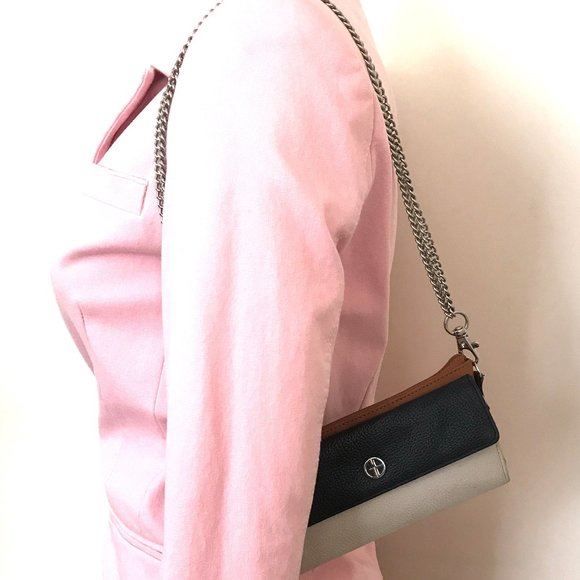 Giani Bernini Leather shoulder bag/wallet/Clutch - Picture 11 of 11